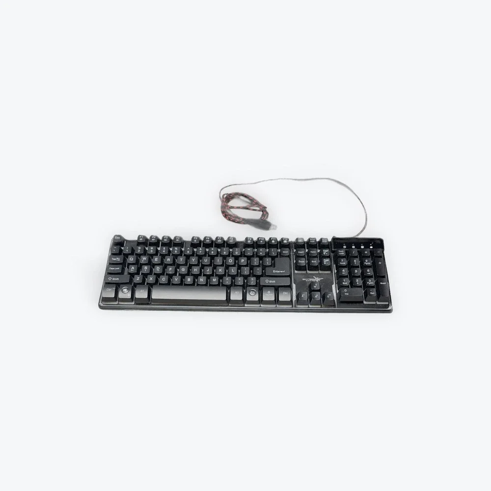 Skytech K-1000 Gaming Keyboard Wired USB Black Computer PC